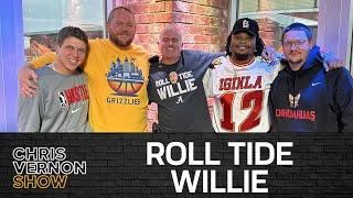 Roll Tide Willie In-Studio, NFL Playoff Set, Grizz 0-2 Weekend, 10 Things | Chris Vernon Show