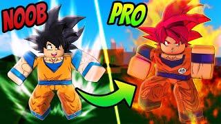 Going From NOOB To PRO As SSG Goku In Dragon Blox Ultimate