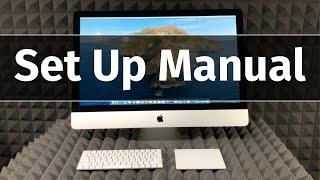 Set Up your new iMac in 2020 | Setup Manual Guide | Getting Started