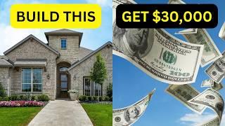 Build This Home in Mansfield, TX and get $30,000 CASH