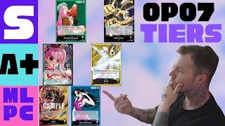 Most accurate tier list video you'll watch (I got observation haki) || One Piece TCG