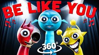 360º VR Incredibox Sprunki - Be Like You (official song)