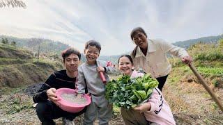  MENANAM SAYUR DIKEBUN DESA TERPENCIL CHINA