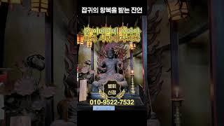 잡귀의 항복을 받는 진언 ️ #잡귀 #퇴마 #귀신소멸 #흉살소멸 #방배동점집