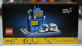 LEGO Ideas 40786 Micro Command Centre - LEGO Speed Build Review