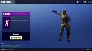 Fortnite: Battle Royale - Fresh Emote (Epic/800v)