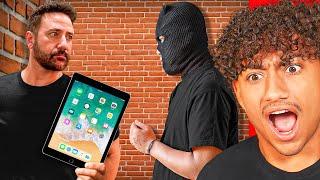 DAD STEALS SON'S IPAD FOR DRUGS!!