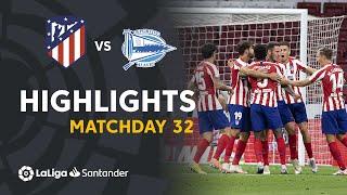 Highlights Atletico Madrid vs Deportivo Alavés (2-1)