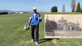 Demolition of Hobart International Exhibition 1894