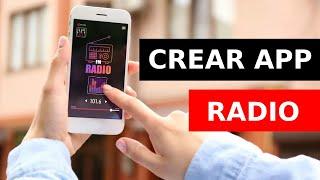 Cómo CREAR tu APP DE RADIO GRATIS y SIN PROGRAMAR ¡ONLINE con APPZKY 2023!