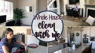 WHOLE HOUSE CLEAN WITH ME 2018 :: EXTREME CLEANING MOTIVATION :: CLEANING FOR VACATION