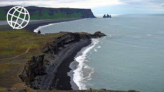 Dyrholaey & Reynisfjara, Iceland  [Amazing Places 4K]