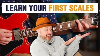 Your Very FIRST Guitar Scales Lesson