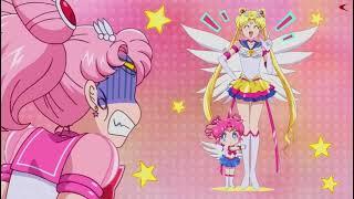 Chibiusa meet Chibi Chibi for the first time