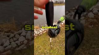 Fishing with the BIGGEST lure on the SMALLEST ROD  #fishing