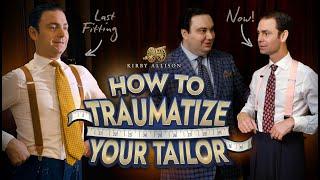 How to Traumatize Your Tailor!! This Fitting Put Me in Big Trouble! Paolo Martorano Bespoke New York