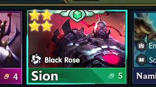 4-Star Sion! ⭐⭐⭐⭐ 7 Black Rose! | TFT Set 13