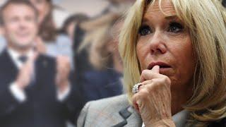 Brigitte Macron - Vom Winde verweht! Hier geht ihre Frisur plötzlich flöten