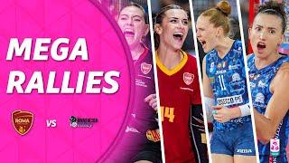 MEGA RALLIES of the match Roma - Conegliano | Serie A1 Tigotà 24/25 | Lega Volley Femminile