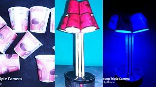 Table lamp handmade crafts with coffee cup/Easy table lamp making at home