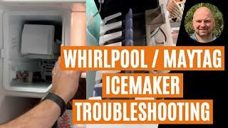 Maytag - Whirlpool Icemaker Troubleshooting Process (Full Version)! Model MFI2665XEM - by DIYNate