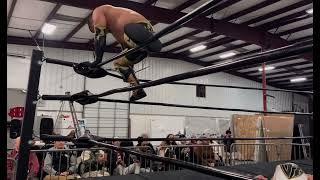 Manny Ortiz Botches RVD Split Legged Moonsault