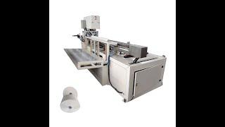 Low price automatic maxi roll paper band saw cutting machinery