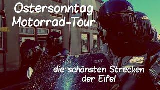 Ostersonntag Motorradtour durch die Eifel BMW R1250GSA & Suzuki GS-R, Kamera Insta 360 One x2