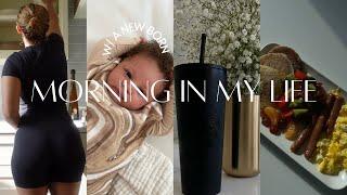 REALISTIC MORNING IN MY LIFE W/ A NEWBORN| MORNING ROUTINE MCKENNAWALKER