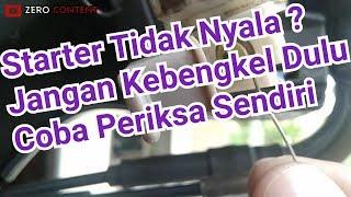 Mio M3 tidak bisa distarter ? Mio 125 stater tangan mati stater kaki hidup ? begini cara ngeceknya