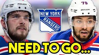 THIS IS WHY The New York Rangers SHOULD MOVE ON FROM THESE 3 PLAYERS!