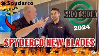 NEW SPYDERCO KNIVES SHOT SHOW 2024 + How To Pick An EDC Knife For Self Defense with Michael Janich