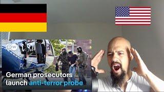 American Reacts To German police say Syrian suspect confesses to go into a rampage | German video