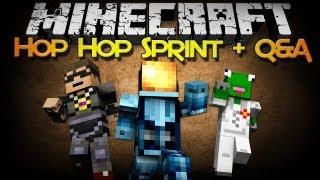 Minecraft: Hop Hop Sprint Map + Q&A w/ Sky and Kermit