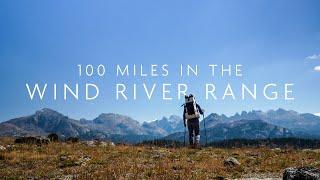 Hiking Alone In The Wind Rivers (Harder Than Expected)