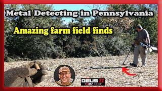 Real treasure found in PA! Metal Detecting civil war farm field