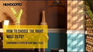 Bricks & Wall Tiles - How to choose the right brick tiles?  Pros, Cons & Comparison