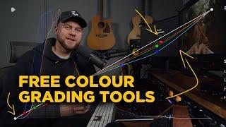 Free Colour Grading Tools for Davinci Resolve - Custom Curve Powergrades