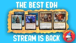 Abdel//Candlekeep vs Toggo//Thrasios vs Karlov vs Piru | Magic: the Gathering edh gameplay