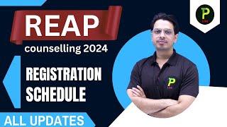 REAP Counselling 2024 Schedule Released |