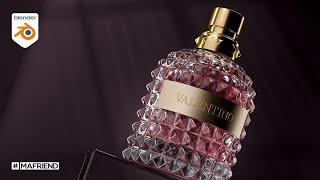 Perfume Bottle Product CGI in Blender 4.2. Full Beginner Tutorial