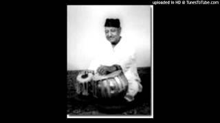 Tabla Solo - Ustad Wajid Hussain Khan Live! in Lucknow, 1971