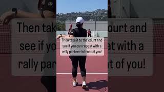 Focus Tennis Drill #tennistraining #tennis