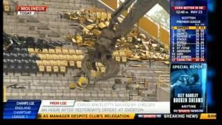 Molineux North Bank - Seats ripped out #2 [May 2011]