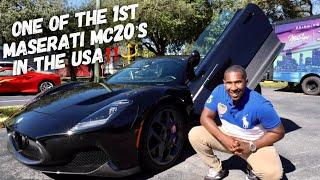 The 1st Maserati MC20 in The USA and It Belongs To A Celebrity