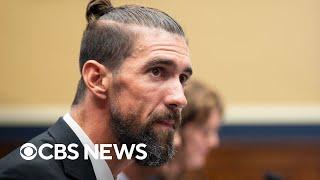 Michael Phelps, Allison Schmitt testify before House panel on anti-doping measures | full video