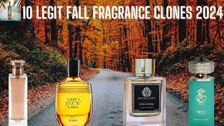 10 Mostly LONG LASTING and LEGIT Clone Fragrances Fall 2024