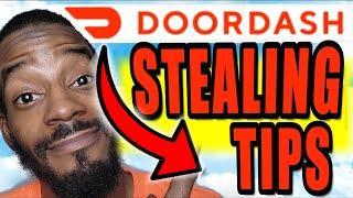 DoorDash Caught STEALING TIPS AGAIN