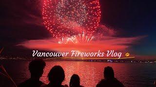 Vancouver Fireworks Vlog| Celebration of Light| Canada 