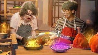 cooking genshin food (but we can't cook)